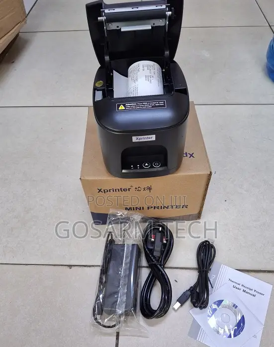 Xprinter 80mm USB Thermal Printer Easy-to-Use for Small & Large Busine