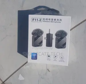 Noise-Reduction F11-2 Wireless Lavalier Microphone
