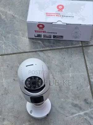 Dual Camera WiFi Light Bulb Security Camera for Home & Shop