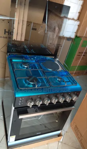 Haier 60 by 60 3G, 1E (HRE6313CDRMB)/ (HRE6313CDRSS) Gas Cooker