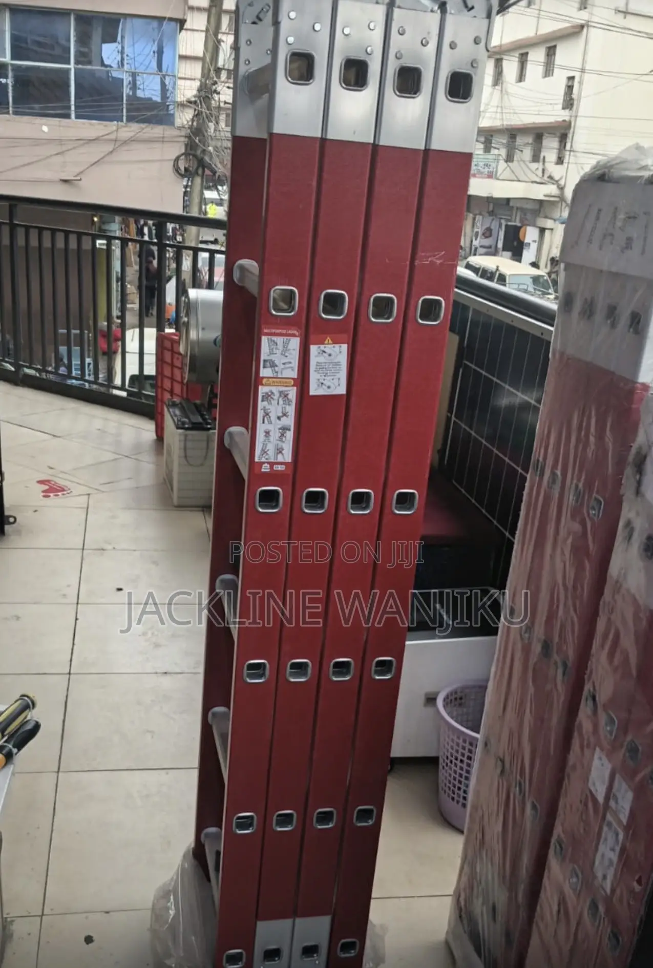 Fiberglass Ladder 4*6 Multifunction/ Ladder Multifunction 4 by 6