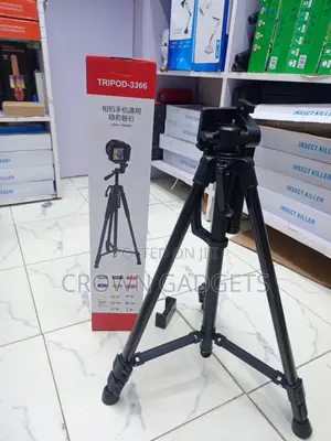 Tripod 3366 Adjustable 160cm Camera Stand for Phone DSLR & Ring Light