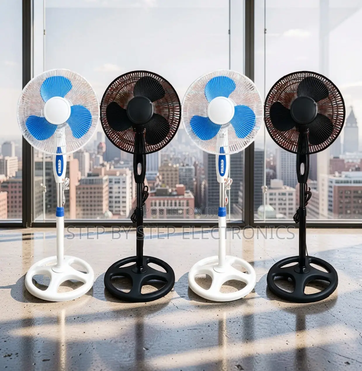 Powerful Performance, Cool Breeze 16′′ Electric Stand Fan