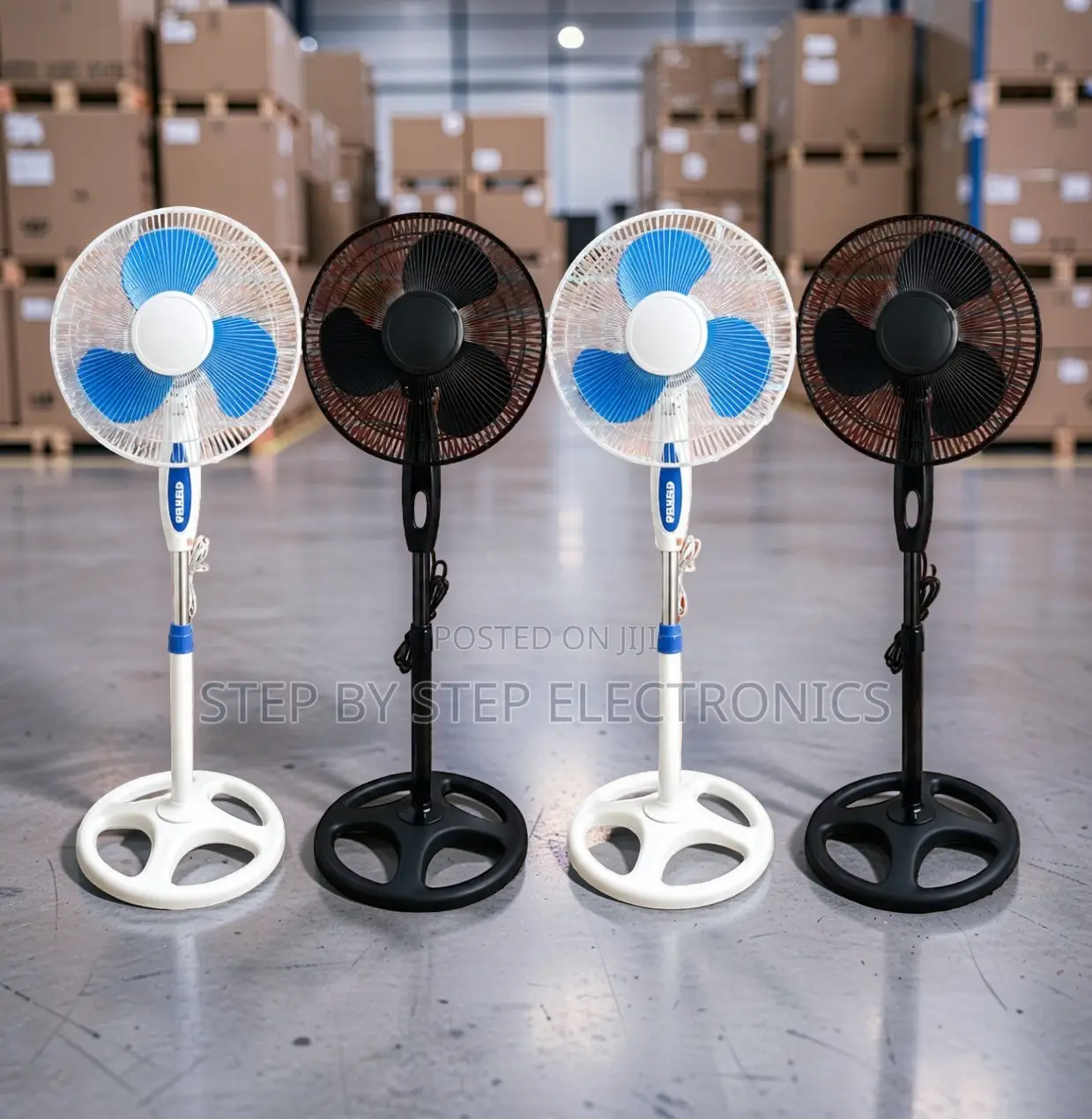 Reliable Motor, Fast Cooling 16′′ Electric Stand Fan