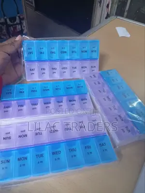 Portable 7-Day Pill Organiser Case