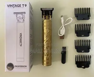 Vintage Electric Shaver Men Grooming Kit Hair Clipper Beard Trimmer