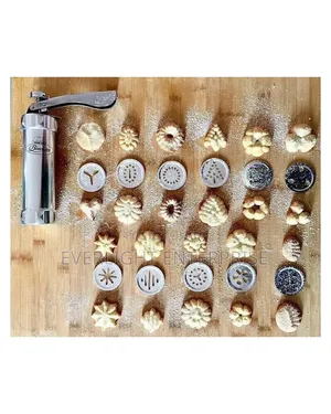 Stainless Steel 24 Option Cookie or Biscuit Press