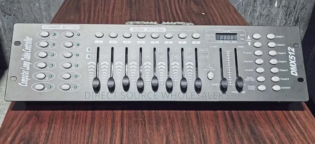 DMX512 Controller for PAR Can, Moving Head & LED Lights