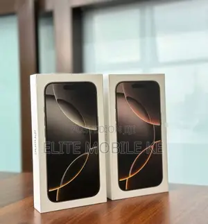 New Apple iPhone 16 Pro Max 256 GB Gold