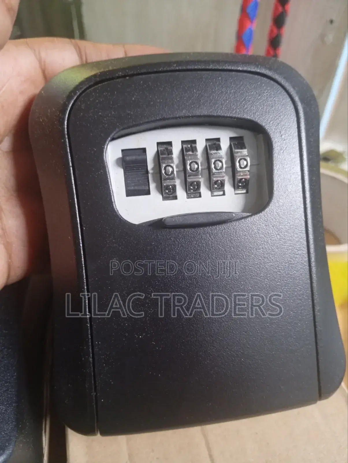 Secure Metal Key Lock Box for Valuables