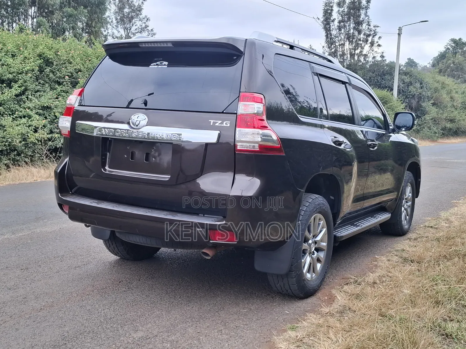 Toyota Land Cruiser Prado 2017 Brown