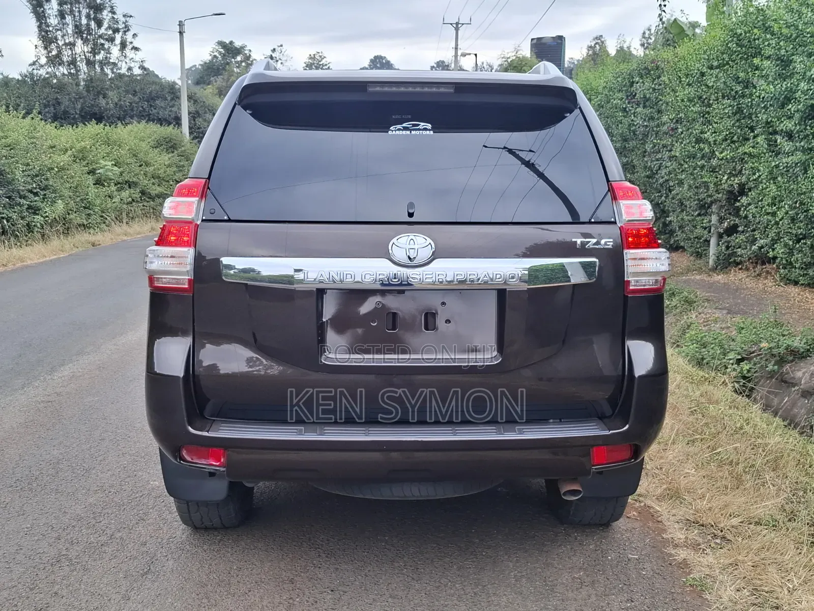Toyota Land Cruiser Prado 2017 Brown