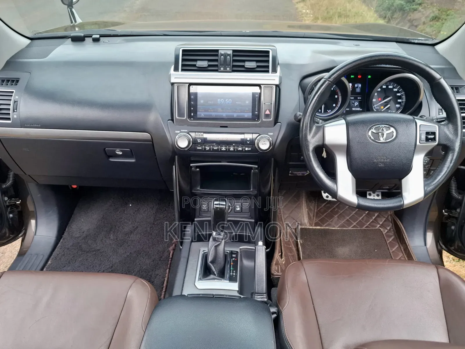 Toyota Land Cruiser Prado 2017 Brown