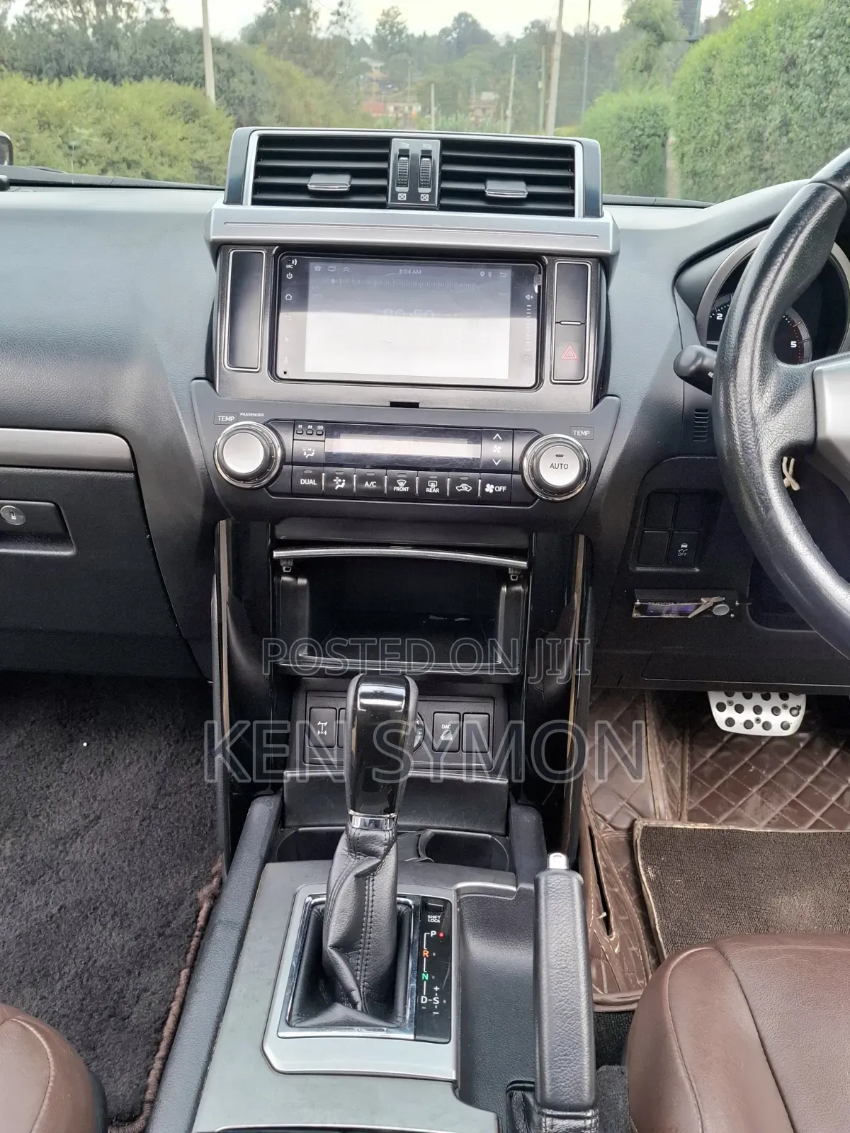 Toyota Land Cruiser Prado 2017 Brown