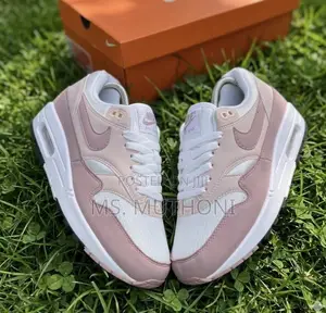 Soft Pink Nike Air Max 1 Platinum Violet Size 36-42