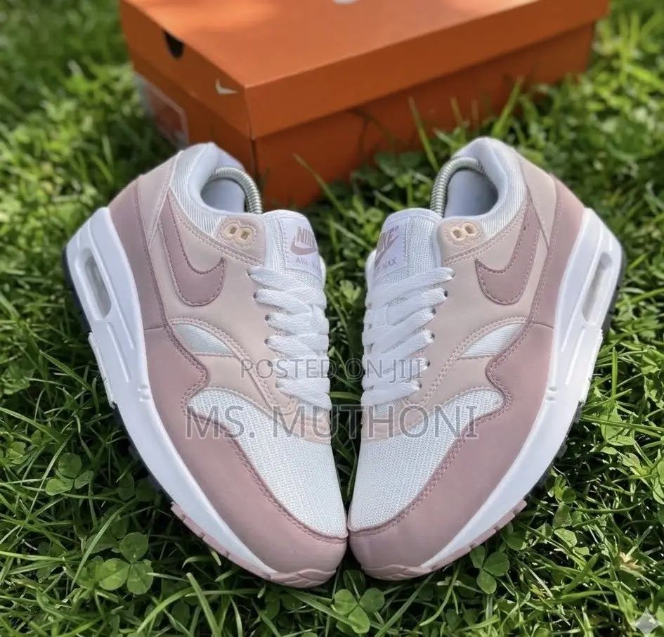 Soft Pink Nike Air Max 1 Platinum Violet Size 36-42