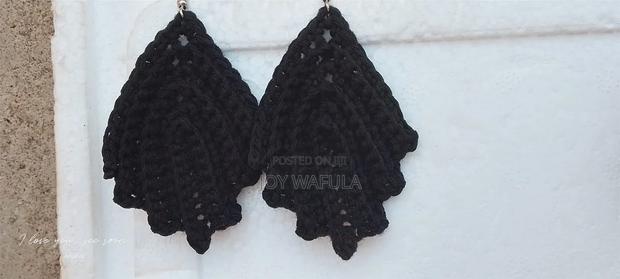 Handmade Crochet Earrings - thumbnail 2