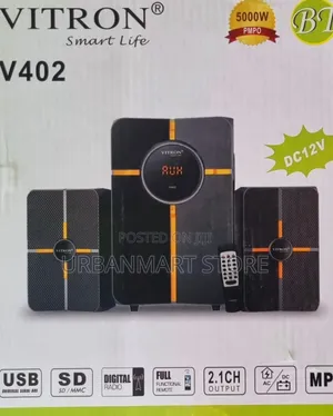 Vitron V402 Bluetooth 2.1 Channel Speaker With Remote