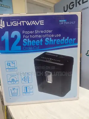 Lightwave 12 Sheet Shredder