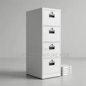 Office Cabinet; 4-Drawer Filing Cabinet With 4 Keys