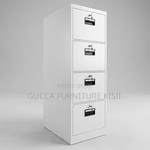 Office Cabinet; 4-Drawer Filing Cabinet With 4 Keys