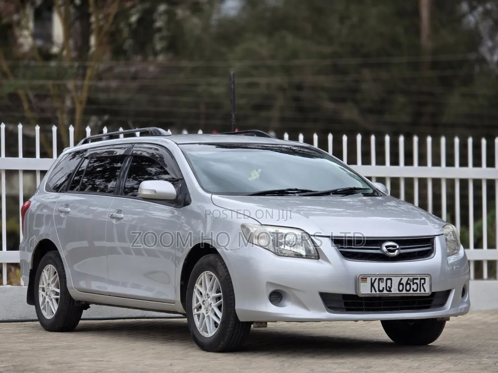 Toyota Corolla Fielder 2012 Silver