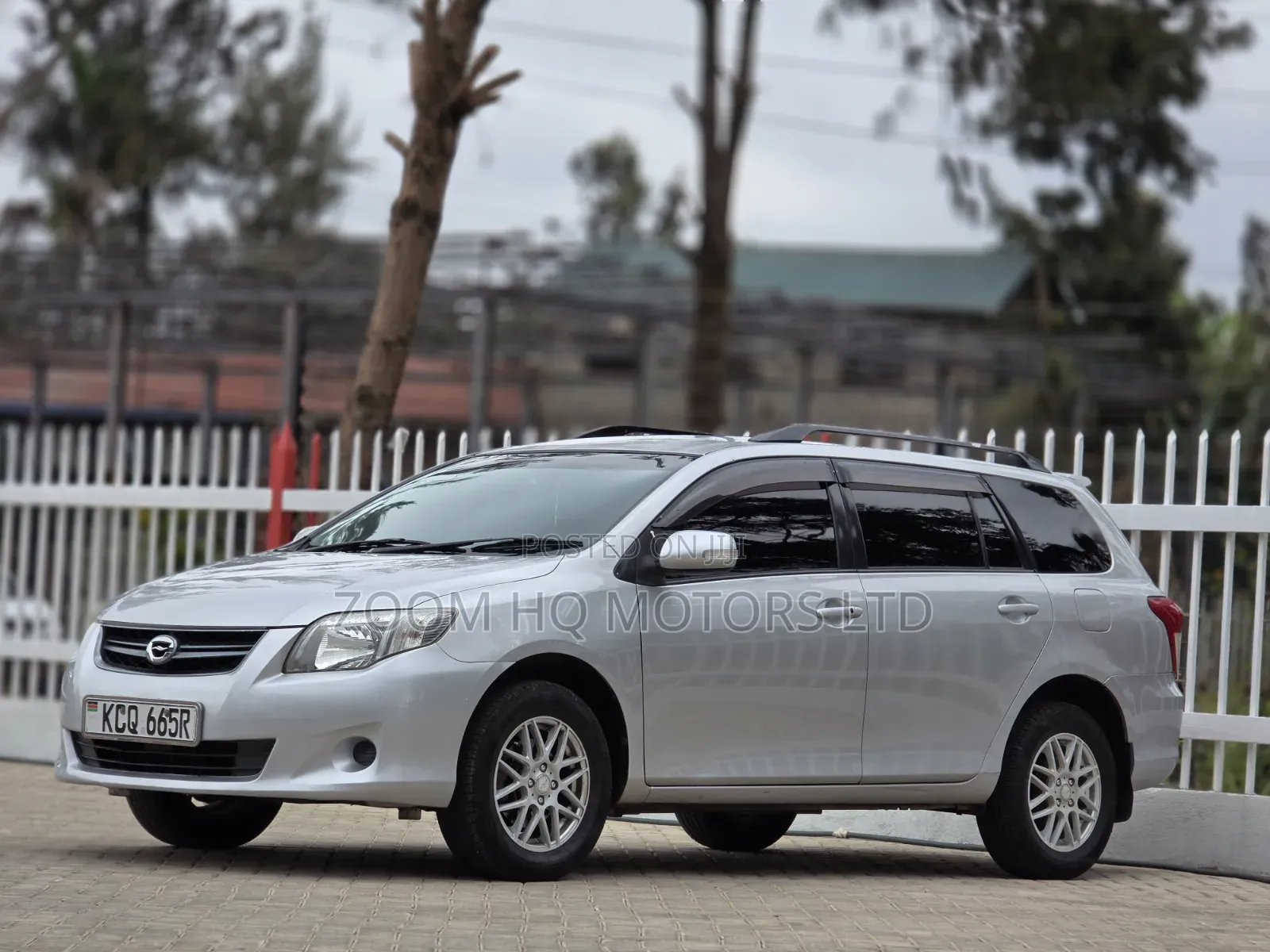 Toyota Corolla Fielder 2012 Silver