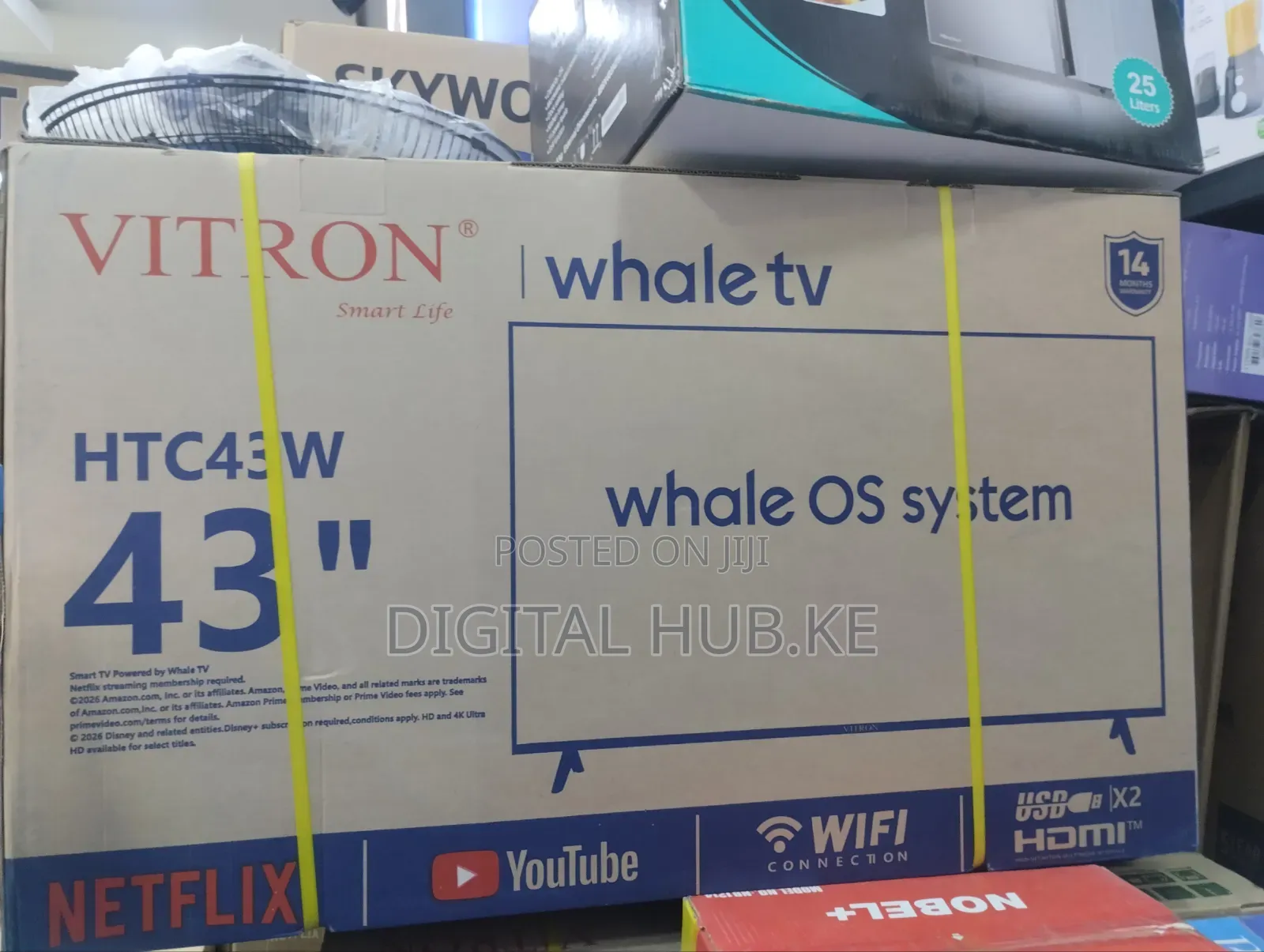 Vitron 43" Inches Smart TV