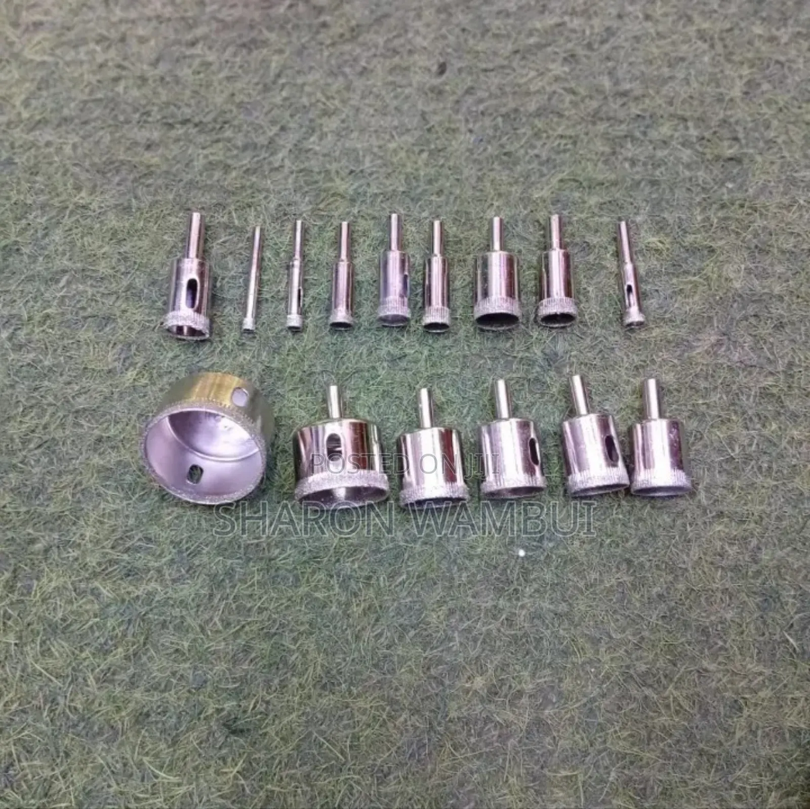 New 15pcs Diamond Glass Hole Saw/Diamond Glass Hole Saw