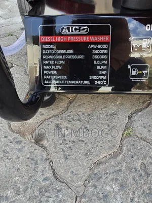 Diesel High Pressure Washer  - 3600 Psi