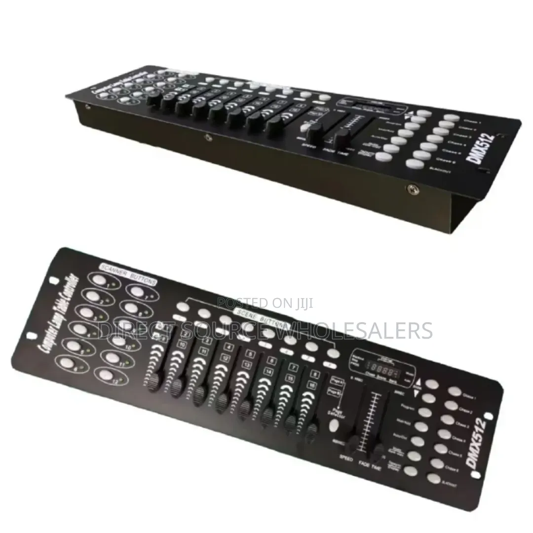 DMX 512 Lighting Console for Churches, Events & DJs