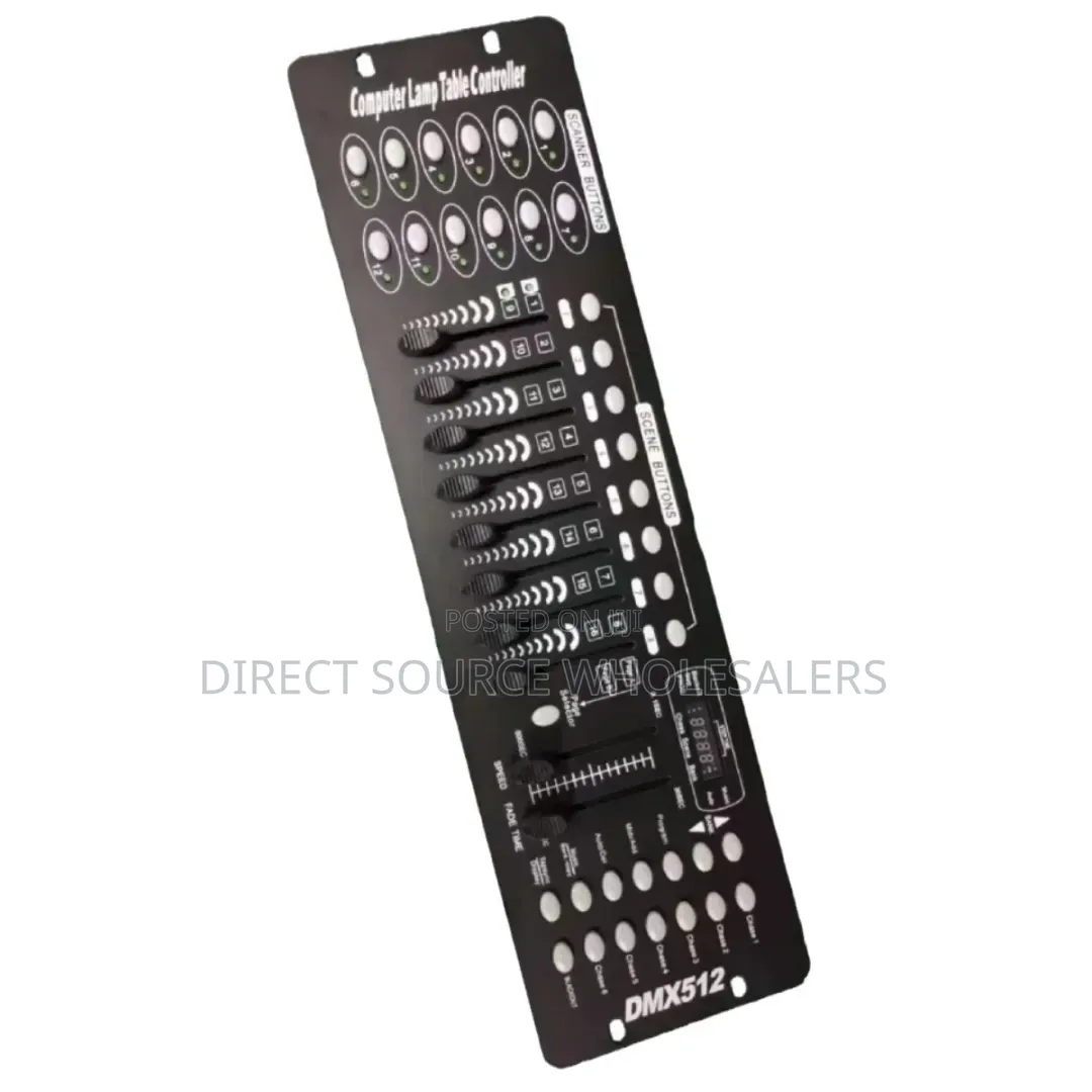 DMX 512 Lighting Console for Churches, Events & DJs