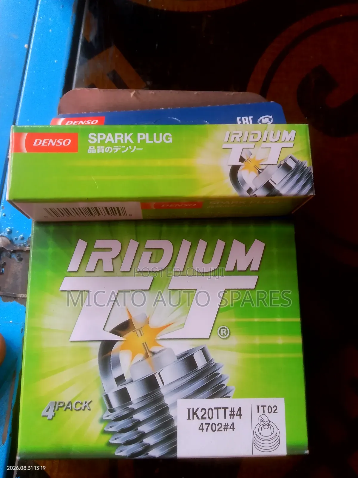 Denso Iridium Spark Plugs IK20TT#4 4702