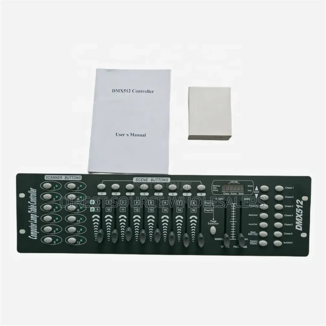 DMX512 Controller 192 Channels – Professional Stage Lighting