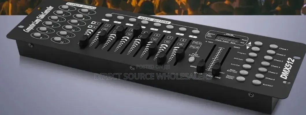 Professional DMX 512 Controller for Stage & DJ Lights