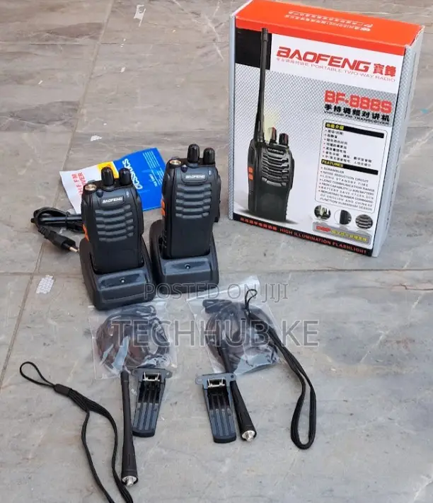 Baofeng Two Way Walkie Talkie Long Range Handheld Radio