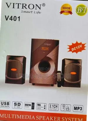 Vitron V401 2.1ch 5000w Pmpo Multimedia Speaker