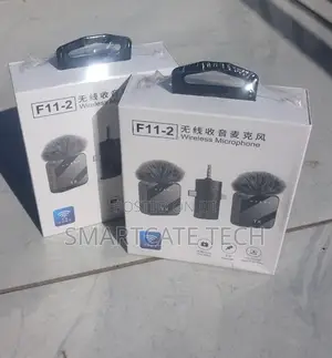 3 in 1 Receiver F11-2 Wireless Double Mini Wireless Lavalier Mic