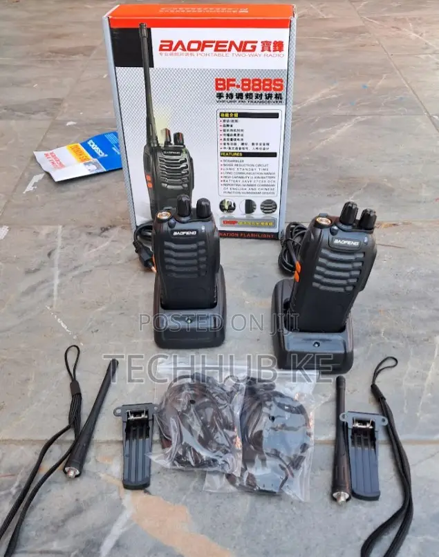 Baofeng Portable Walkie Talkie Handheld Radio Two Way Communication