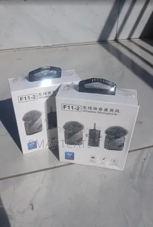 F11-2 Dual Wireless Mic With 3 in 1 Receiver