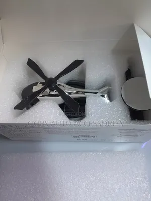 Car Air Freshener Helicopter Design 360° Rotating on Solar Heat