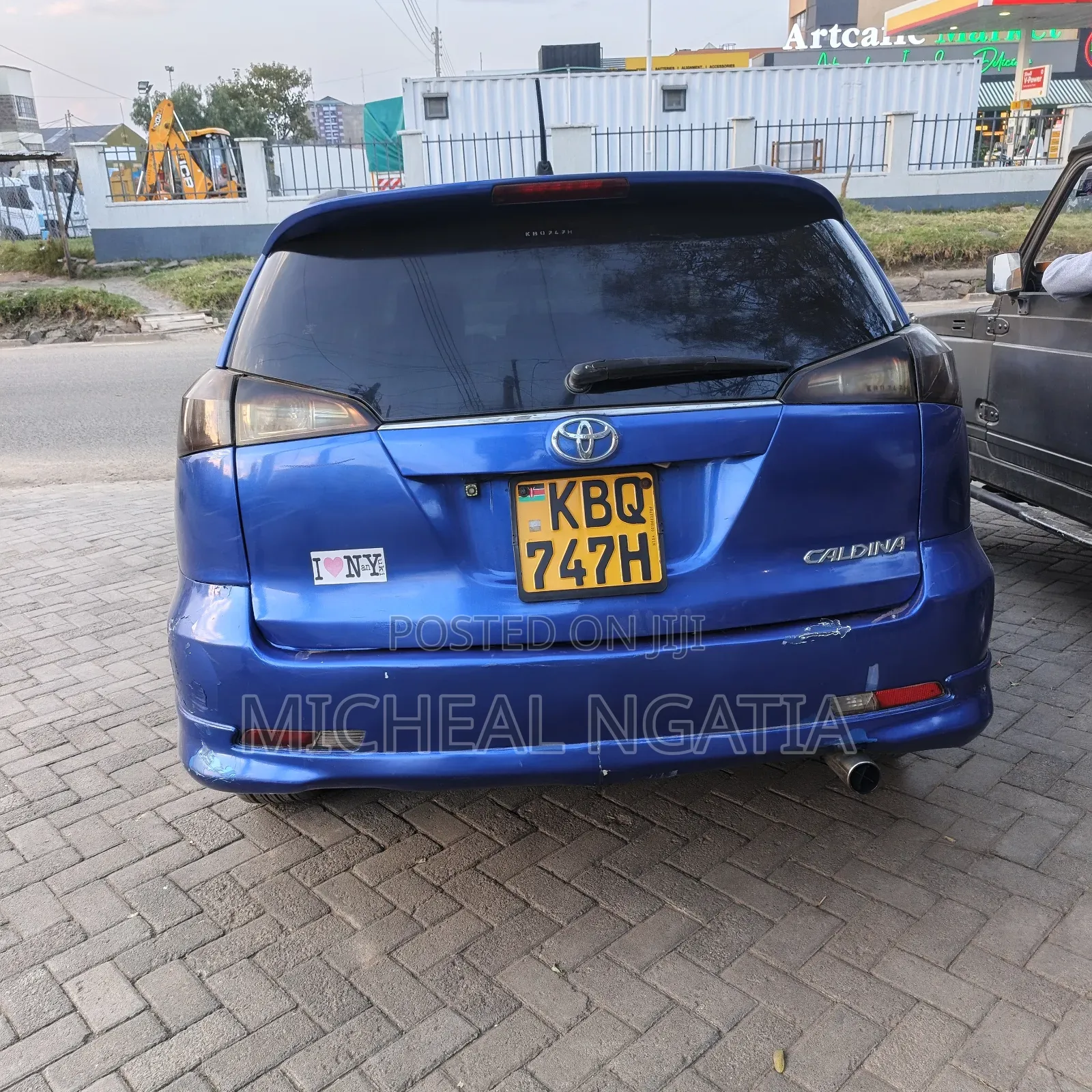 Toyota Caldina 2004 Blue