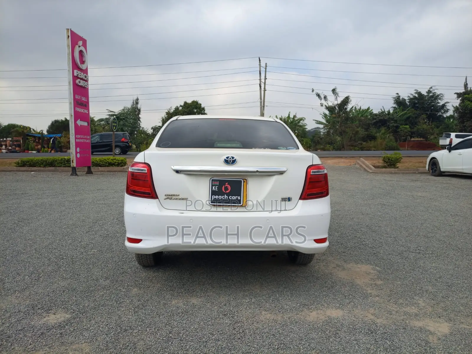 Toyota Axio 2018 White