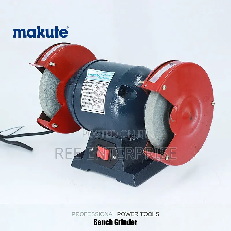 Makute 5 Inch Bench Grinder 250 Watts 125 Mm