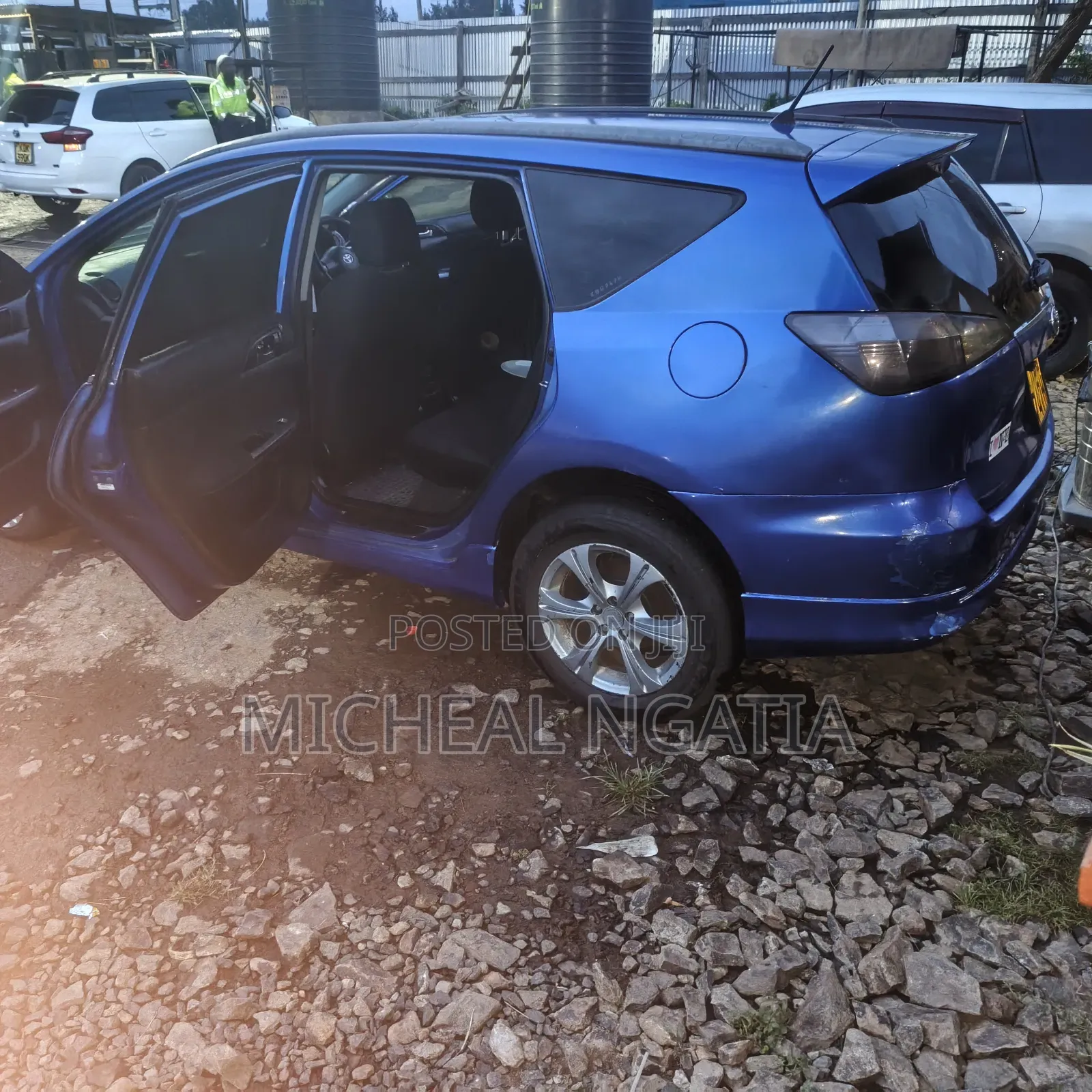 Toyota Caldina 2004 Blue