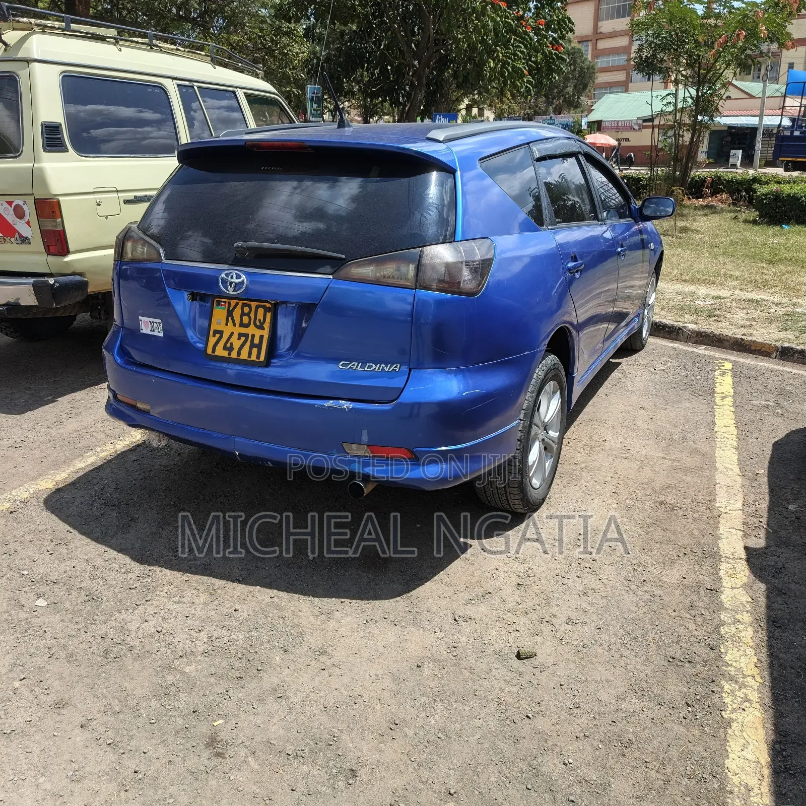 Toyota Caldina 2004 Blue