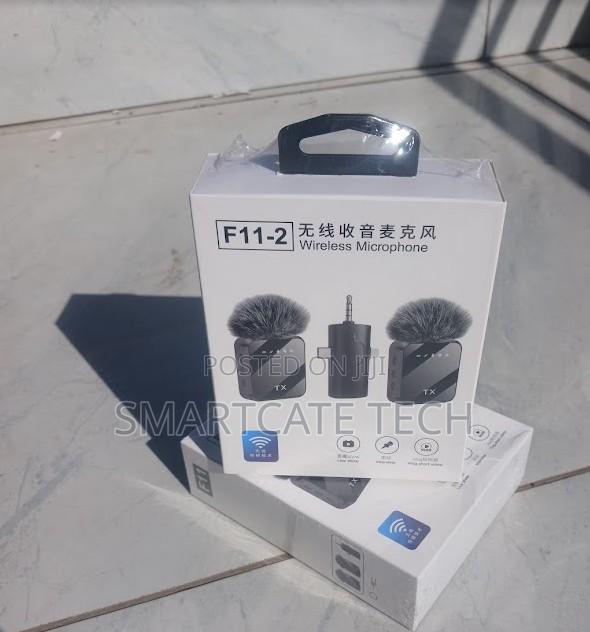 Type-C 3-in-1 Wireless F11-2 Dual Wireless Microphone