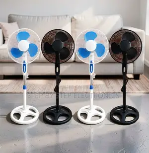 High Airflow, Energy Efficient 16′′ Electric Stand Fan