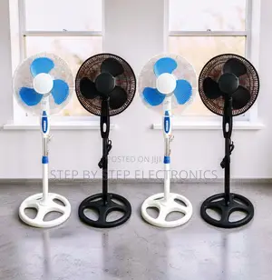 Powerful Airflow, 3 Blades 16′′ Electric Stand Fan