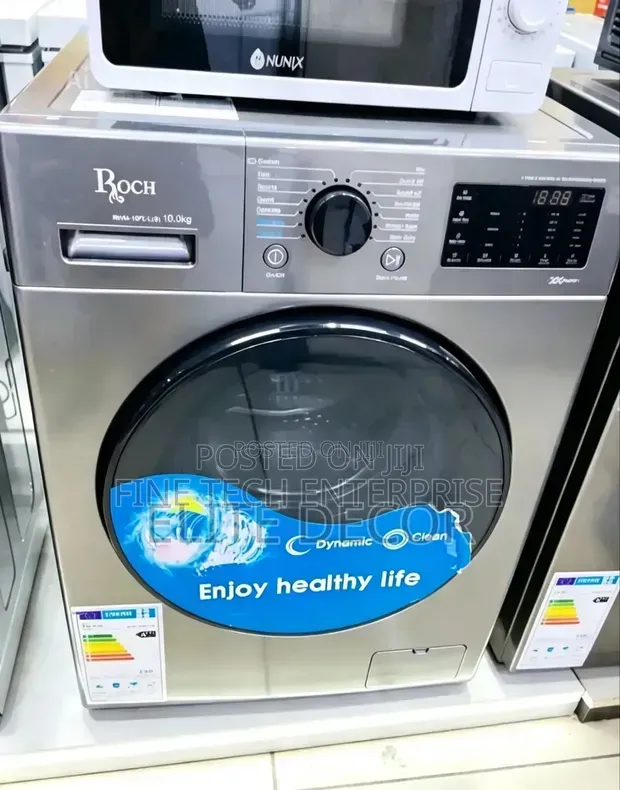 Roch 10/7kg Wash and Dry Front Loading Washing Machine RWDR-10D7-L(S)